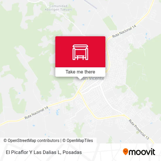El Picaflor Y Las Dalias L map