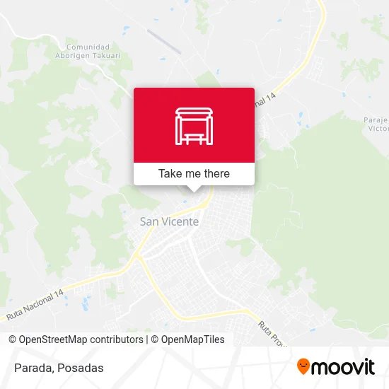 Parada map