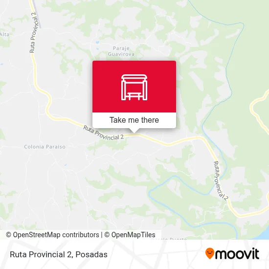 Mapa de Ruta Provincial 2