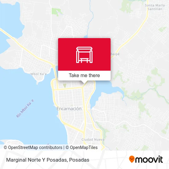 Mapa de Marginal Norte Y Posadas