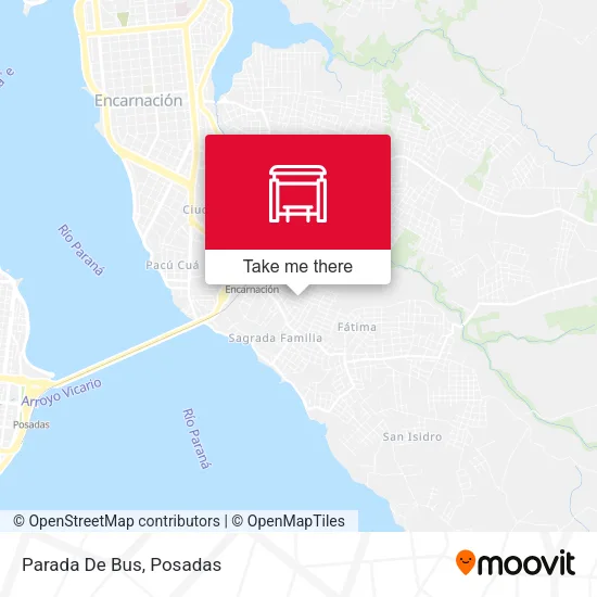 Parada De Bus map