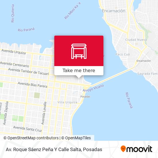 Av. Roque Sáenz Peña Y Calle Salta map