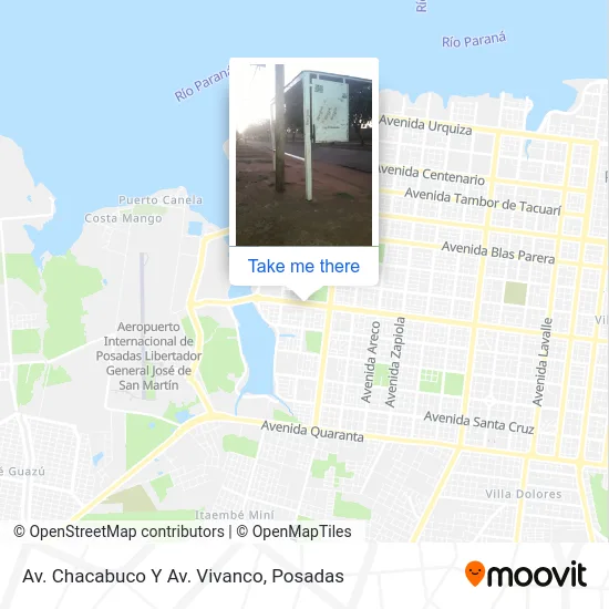 Av. Chacabuco Y Av. Vivanco map