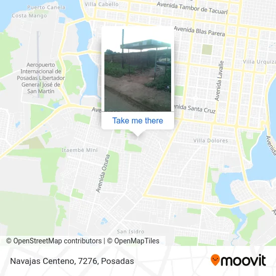 Navajas Centeno, 7276 map