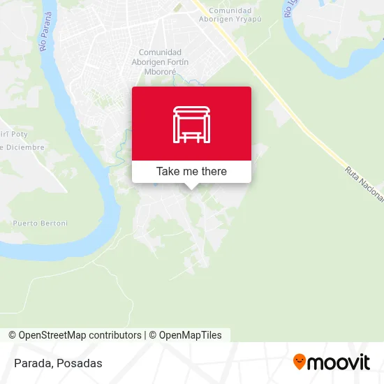 Parada map