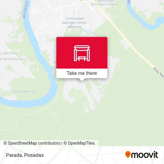 Parada map