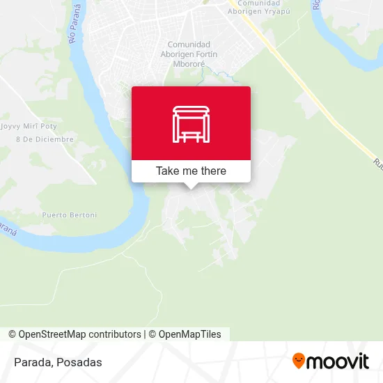Parada map