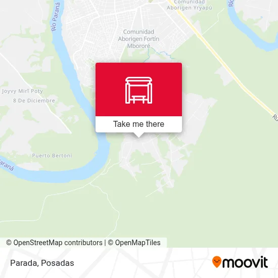 Parada map
