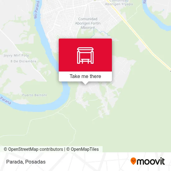 Parada map