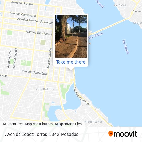 Avenida López Torres, 5342 map