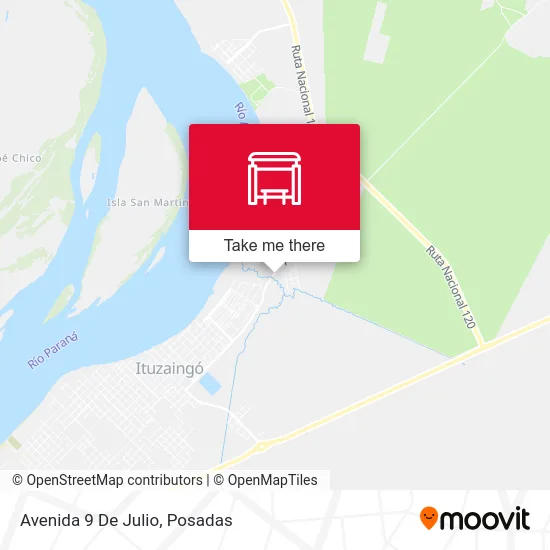 Avenida 9 De Julio map