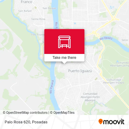 Palo Rosa 620 map