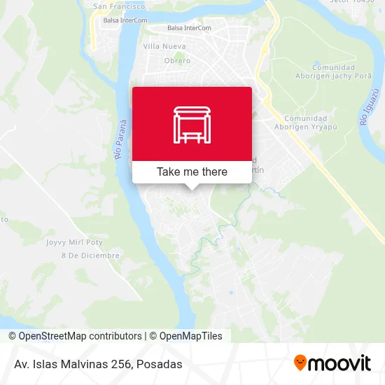 Av. Islas Malvinas 256 map
