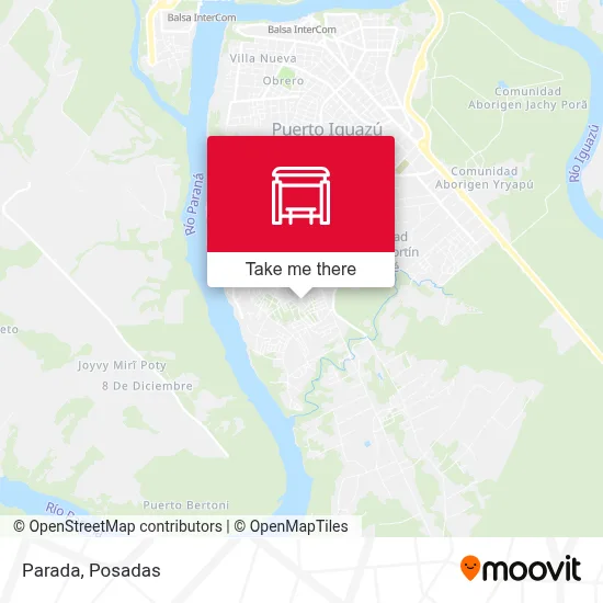 Parada map