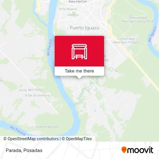Parada map