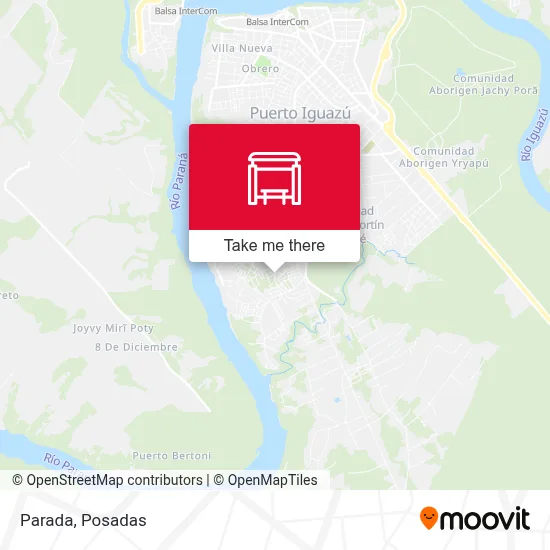 Parada map