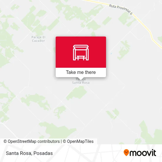 Santa Rosa map