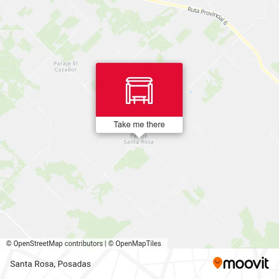 Santa Rosa map