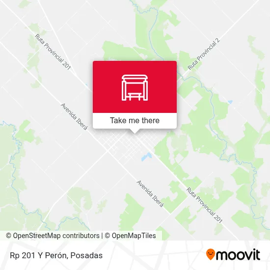 Rp 201 Y Perón map