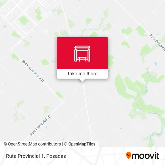 Ruta Provincial 1 map