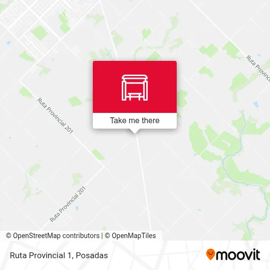 Ruta Provincial 1 map