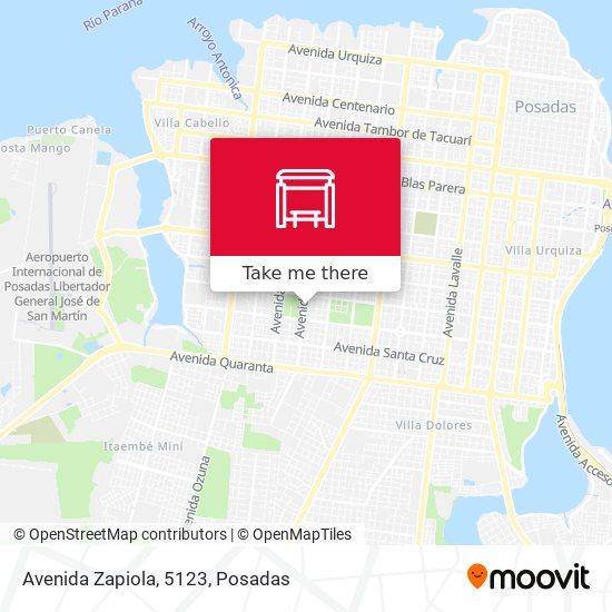 Mapa de Avenida Zapiola, 5123