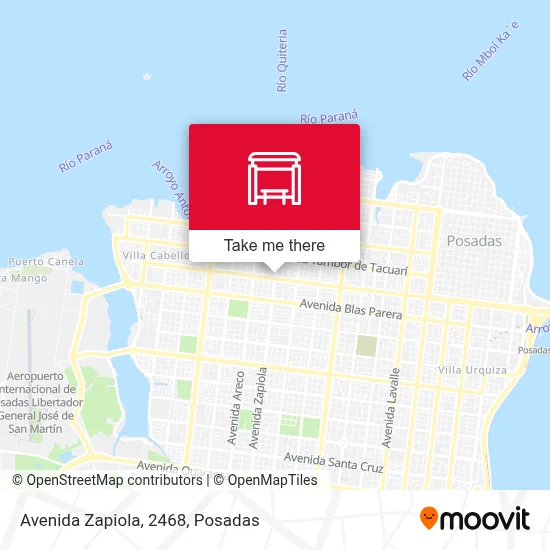 Avenida Zapiola, 2468 map