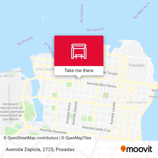 Avenida Zapiola, 2725 map