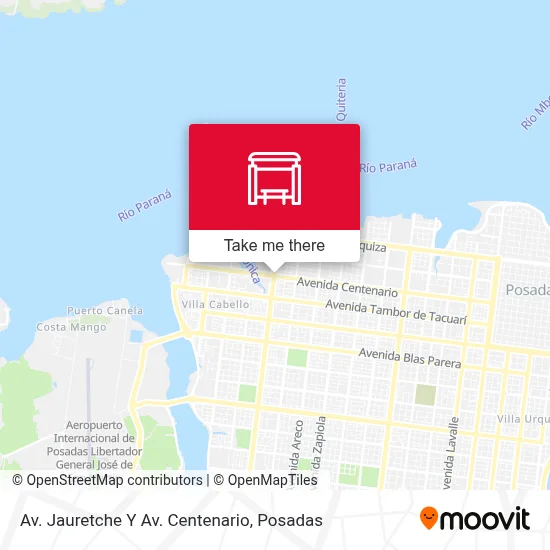 Av. Jauretche Y Av. Centenario map