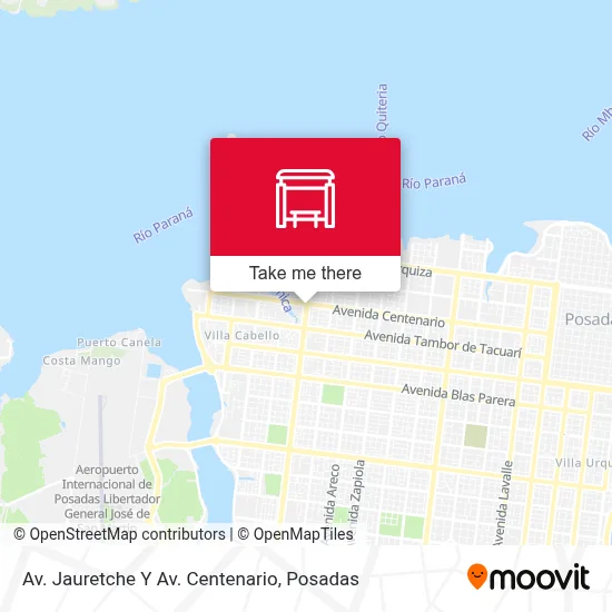Av. Jauretche Y Av. Centenario map
