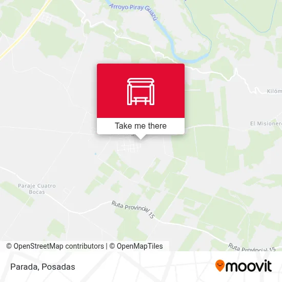 Parada map