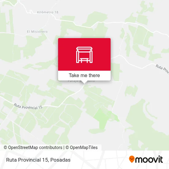 Ruta Provincial 15 map