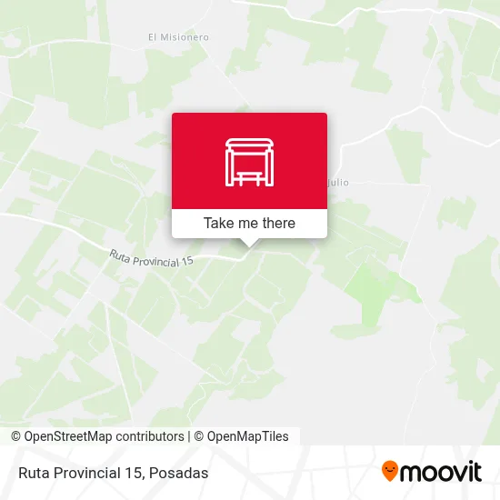 Ruta Provincial 15 map