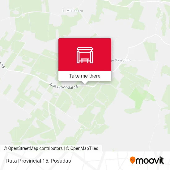Ruta Provincial 15 map