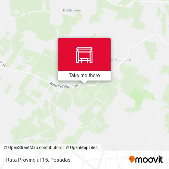 Ruta Provincial 15 map