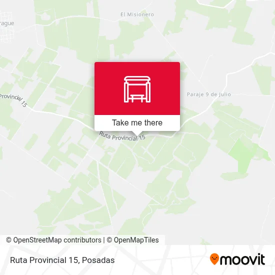 Ruta Provincial 15 map