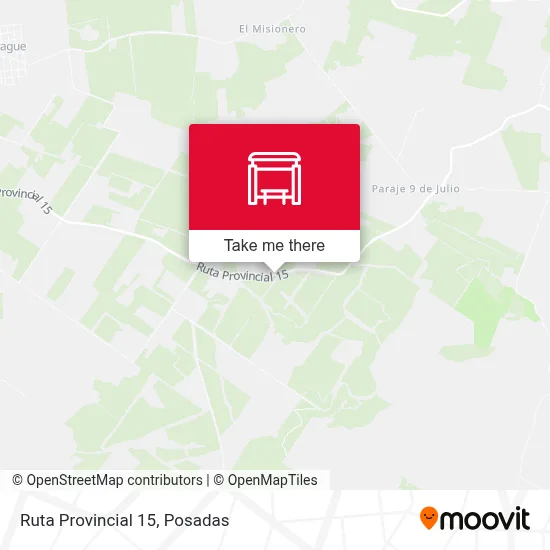 Ruta Provincial 15 map