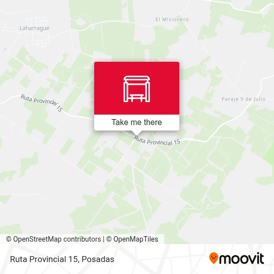 Ruta Provincial 15 map