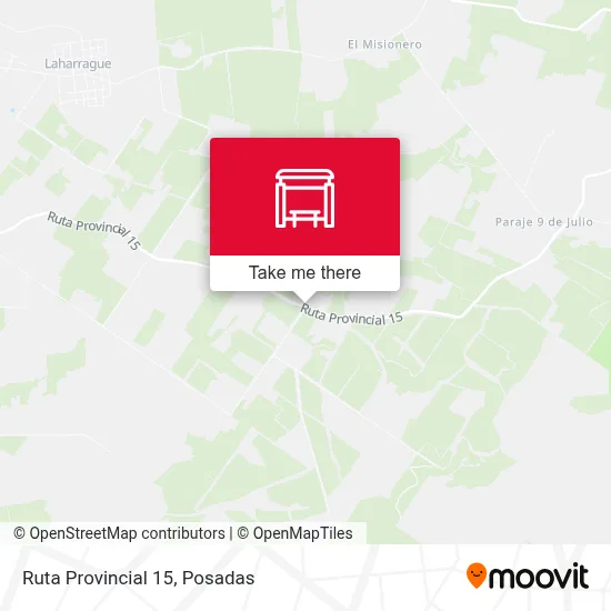Ruta Provincial 15 map