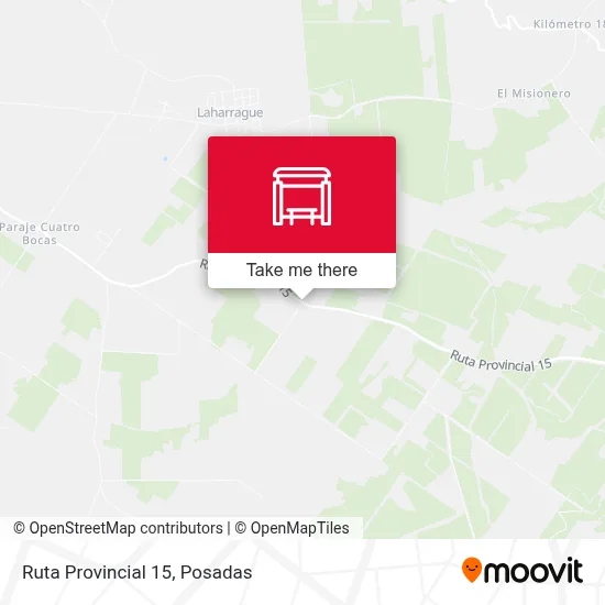 Ruta Provincial 15 map