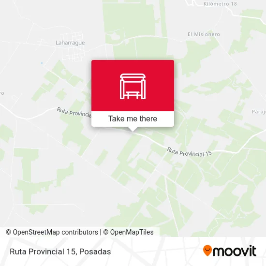 Ruta Provincial 15 map