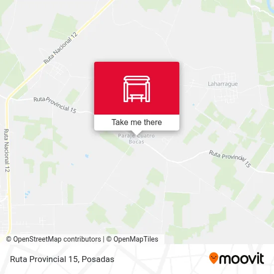 Ruta Provincial 15 map