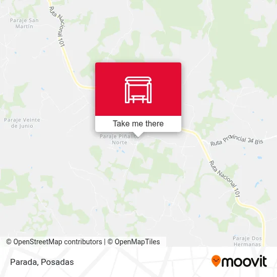 Parada map