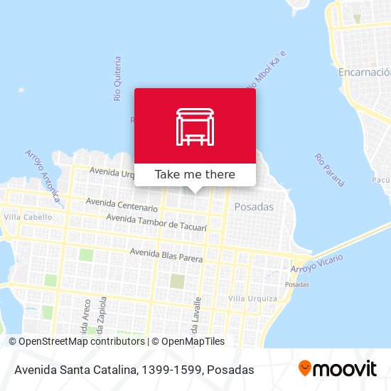 Avenida Santa Catalina, 1399-1599 map