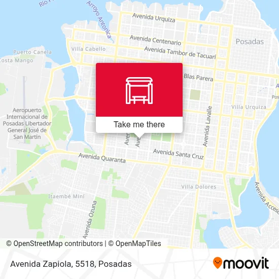 Avenida Zapiola, 5518 map