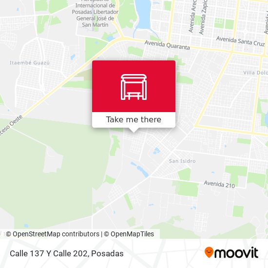 Mapa de Calle 137 Y Calle 202