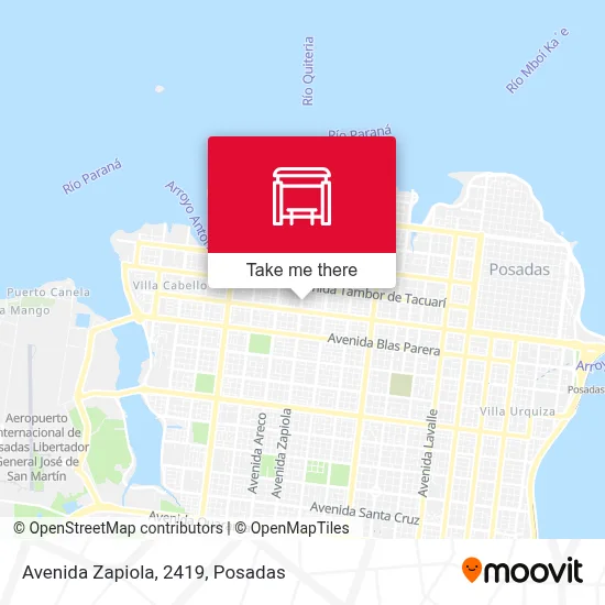 Avenida Zapiola, 2419 map