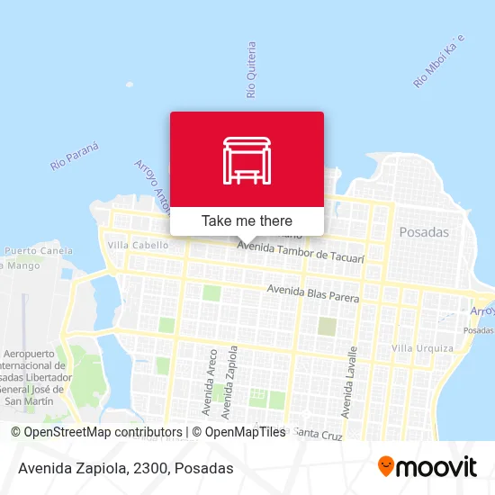 Avenida Zapiola, 2300 map