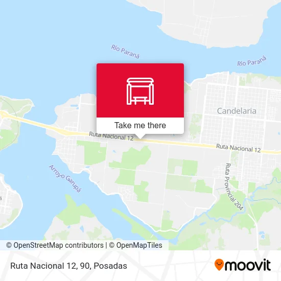 Ruta Nacional 12, 90 map