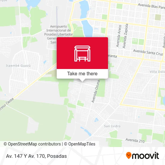 Av. 147 Y Av. 170 map